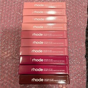 RHODE Peptide Lip Tint Collection - Pink and Red Hues